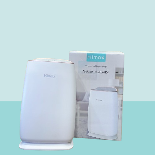 Máy lọc không khí HIMOX H04 – lõi HEPA & Carbon khử mùi, lọc bụi mịn, hàng Amazon