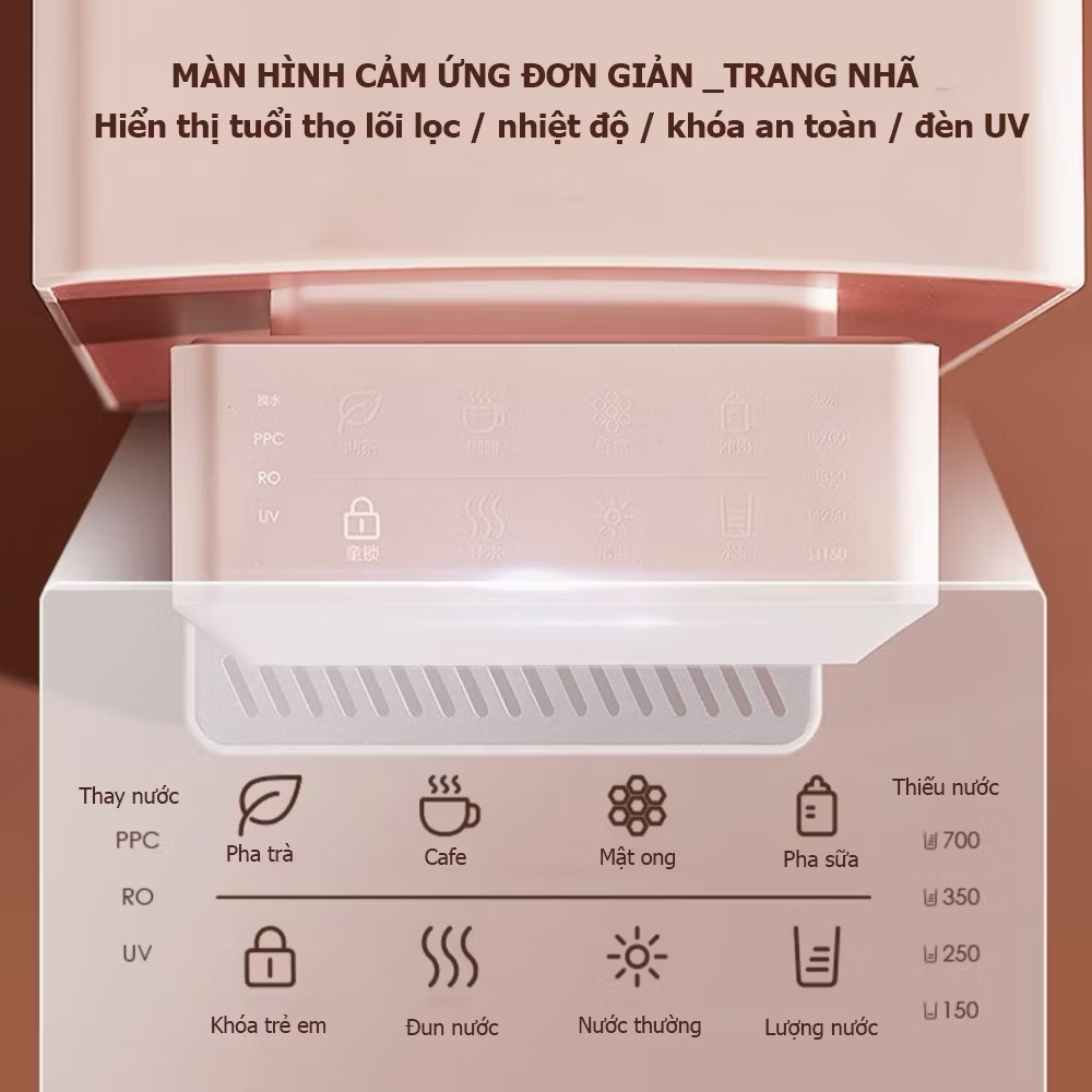 Bình thủy điện máy lọc nước để bàn Xiaomi Qcooker CS_JY100, công nghệ lọc RO  - Ảnh 8