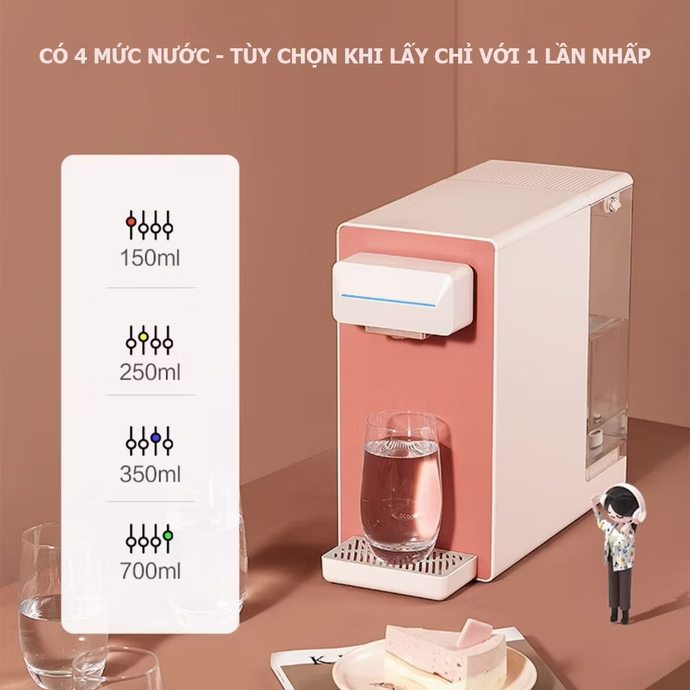 Bình thủy điện máy lọc nước để bàn Xiaomi Qcooker CS_JY100, công nghệ lọc RO  - Ảnh 3