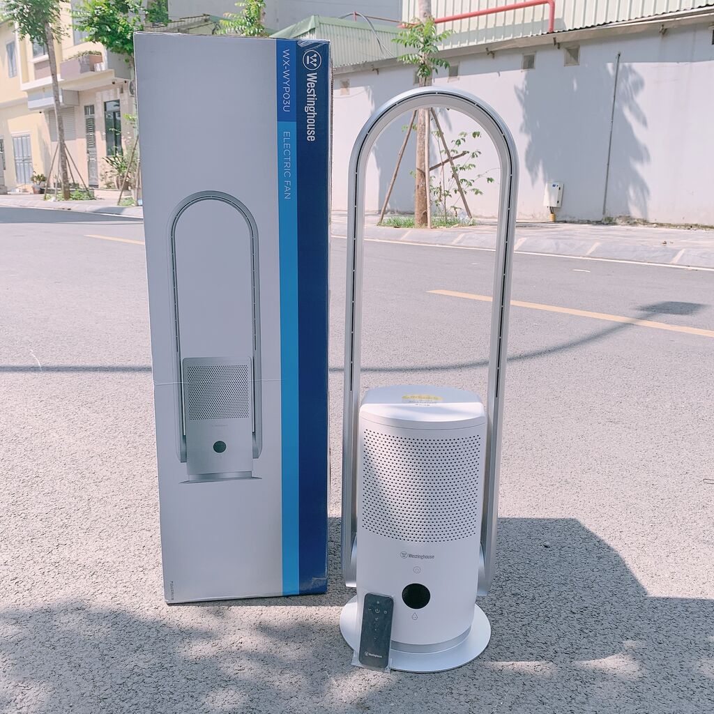 Quạt không cánh kiêm lọc không khí hãng Westinghouse WX-WYP03U ( Mỹ )