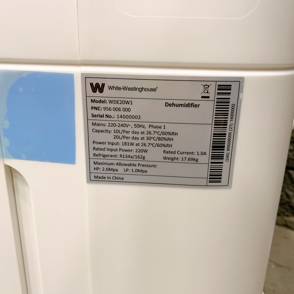 Máy hút ẩm 3 in 1 WDE20W1 ( hộp xấu ) - Ảnh 8