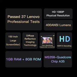 Máy chiếu Lenovo Thinkplus Air H3S Mini Projector