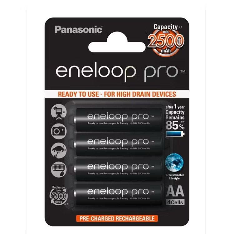 {Fake} Pin sạc Panasonic Eneloop AA / AAA Rechargable Battery (Vỉ 4 viên)