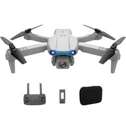 Máy bay Flycam E99 Drone, 3 Pin rời, quay phim chụp ảnh ( hàng Amazon )