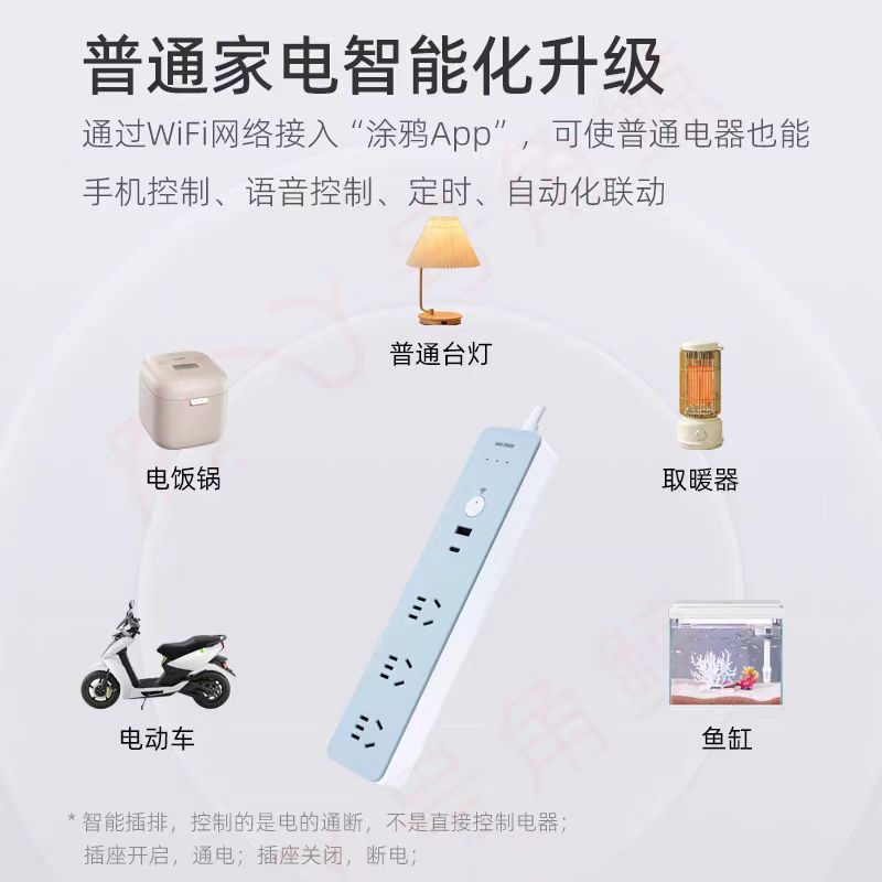 Ổ điện thông minh Wi-Fi hãng DELIXI, cổng C 20W + 3 ổ 220V - Ảnh 4