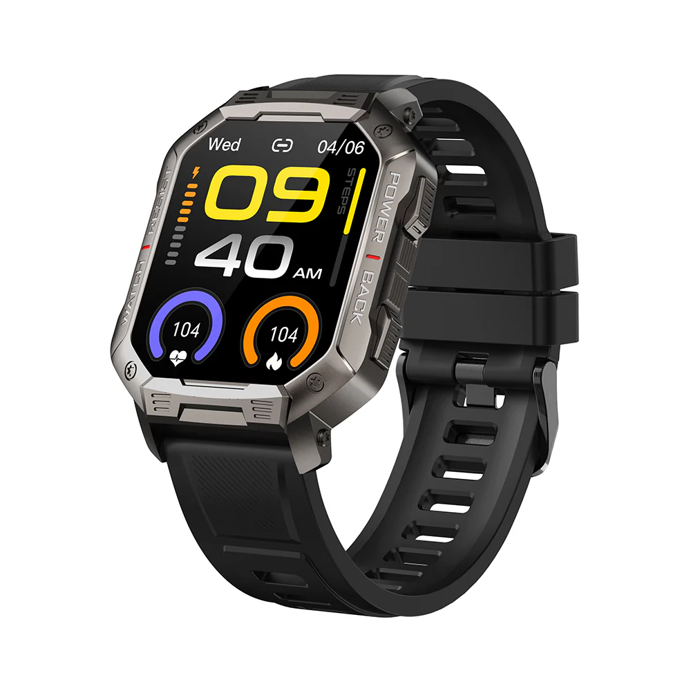 Đồng hồ thông minh KUMI U3 Pro, nghe gọi đt, đọc tin nhắn, chống nước, đo nhịp tim - Ảnh 2