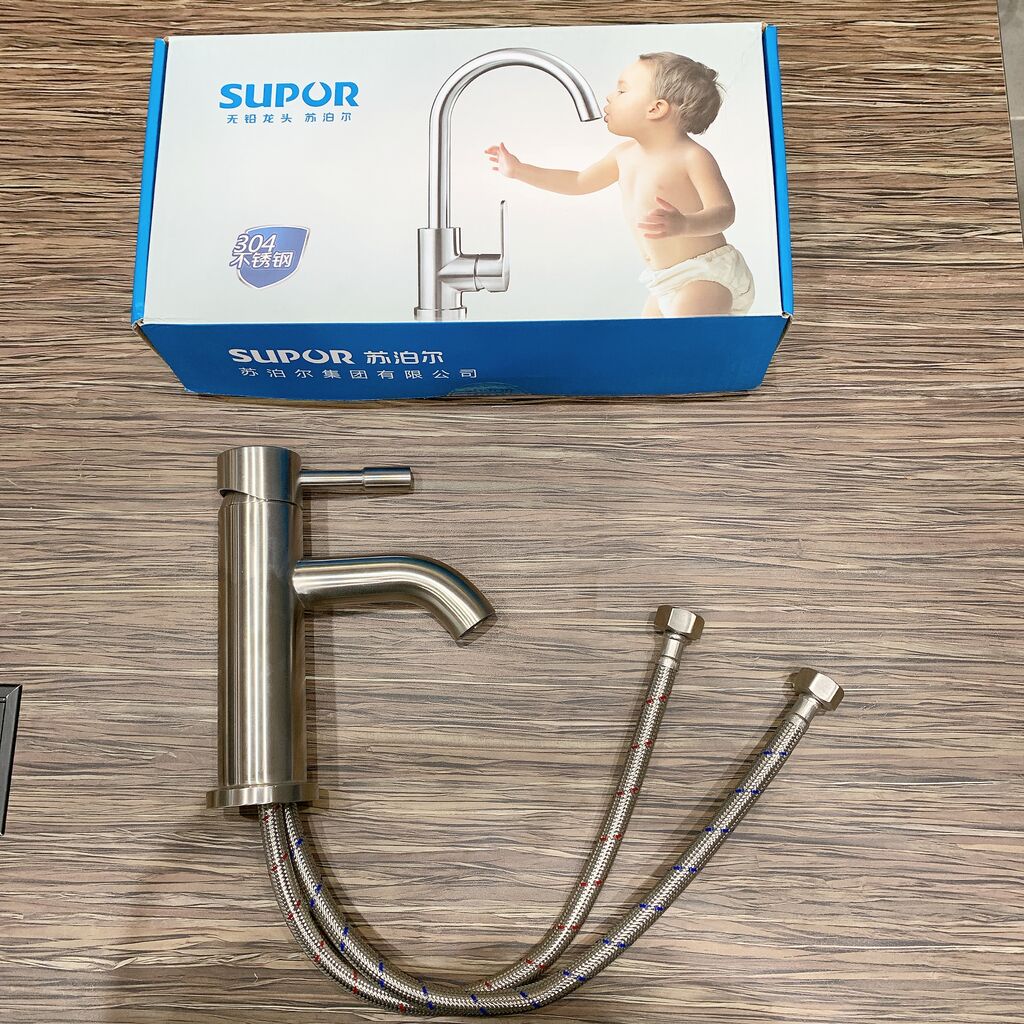 Vòi chậu rửa mặt lavabo SUPOR 250604-03-LS - Ảnh 6