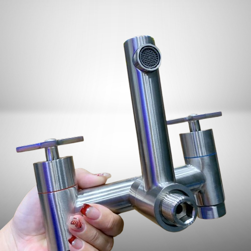 Bộ sen tắm SUPOR 212302-02-LS, có vòi rửa chân, bát sen to, inox 304 xịn - Ảnh 6