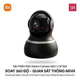 Camera xoay Xiaomi Yi Dome 1080p bản quốc tế - hộp giấy