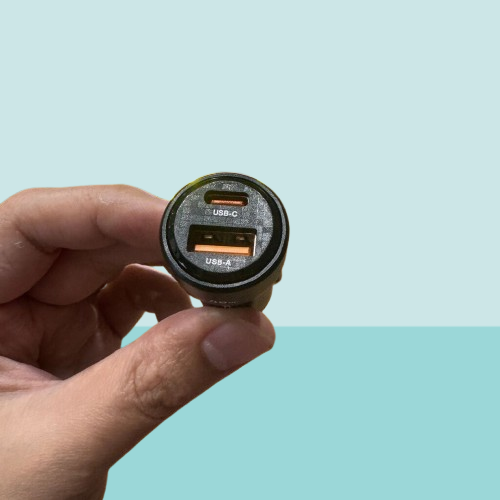 Sạc xe hơi 48W, 2 cổng USB-A + USB-C Toocki - Ảnh 6