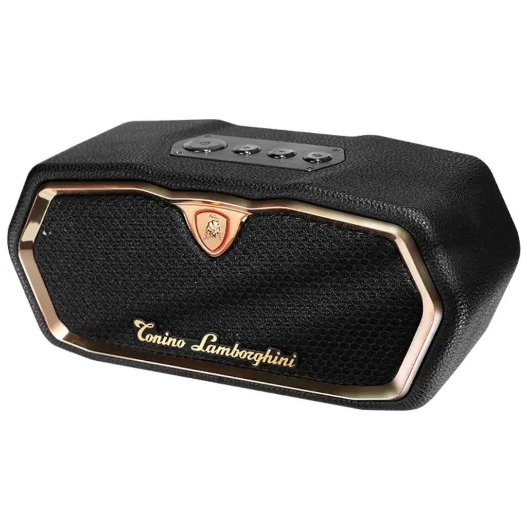Loa Bluetooth Torino Lamborghini TL89 – Da Nappa, Logo mạ vàng 18K, có TWS, CS 20W - Ảnh 2