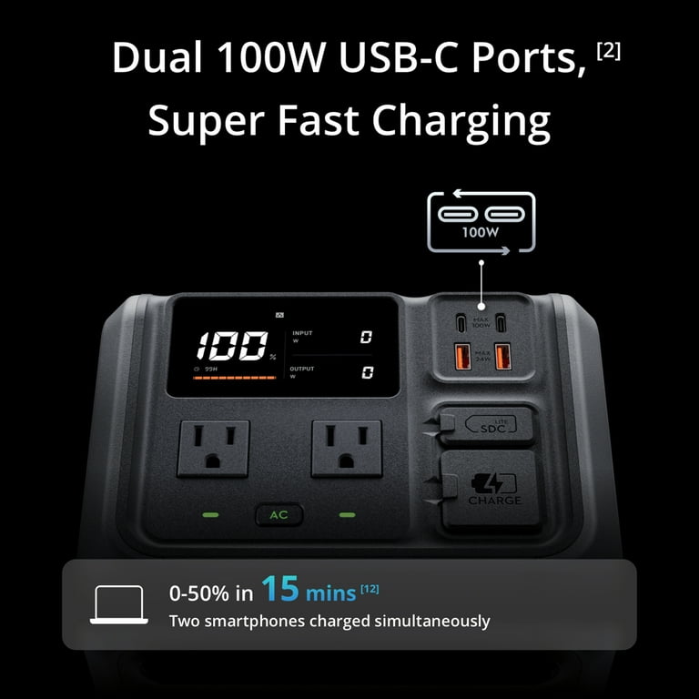 Trạm sạc di động 1000W hãng DJI POWER 500 - Ảnh 9