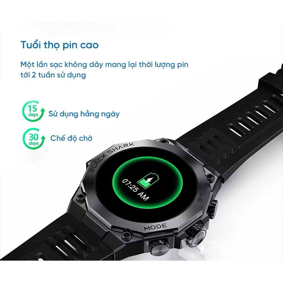 Đồng hồ thông minh Xiaomi Black Shark S1 Pro, có chat GPT - Ảnh 4