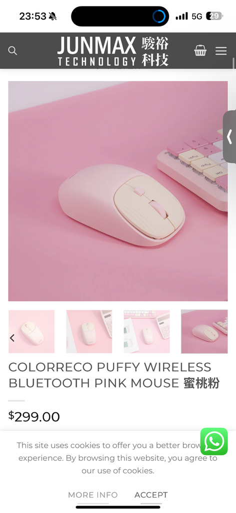 Chuột Sạc Không Dây Hai Chế Độ ColorReco MB10, Bluetooth + USB 2.4G - Ảnh 7