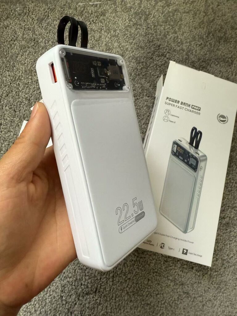  Pin dự phòng 20.000mAh, sạc nhanh kèm cáp, POWER BANK FAST – Super Fast Charger - Ảnh 5