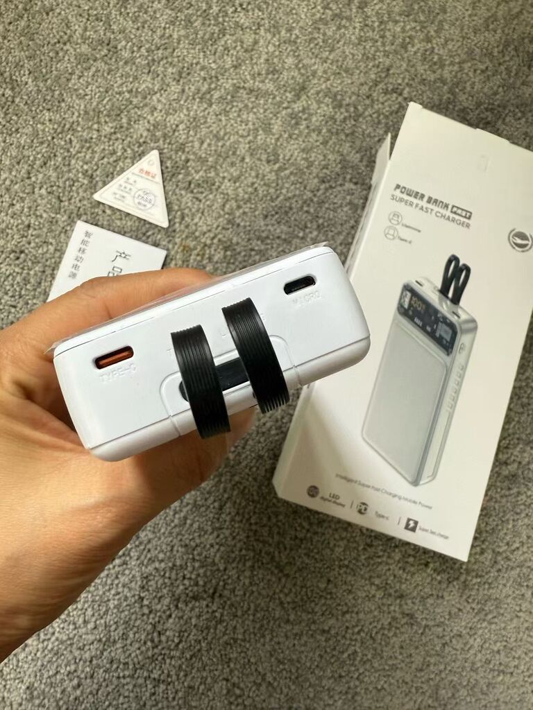  Pin dự phòng 20.000mAh, sạc nhanh kèm cáp, POWER BANK FAST – Super Fast Charger - Ảnh 8