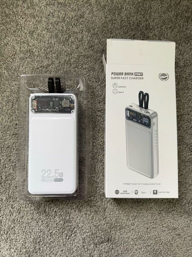  Pin dự phòng 20.000mAh, sạc nhanh kèm cáp, POWER BANK FAST – Super Fast Charger - Ảnh 3
