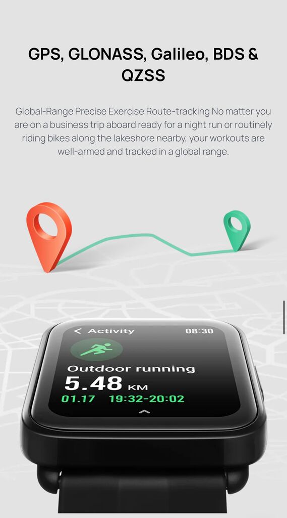 Đồng hồ thông minh Xiaomi Maimo Watch Flow, màn AMOLED, GPS độc lập - Ảnh 4