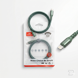 Dây cáp sạc nhanh iPhone dài 2M 3M chân Lightning C to L chuẩn MFI hãng DRAPOW CF23