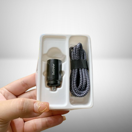 Củ sạc nhanh 36W xe hơi kèm cáp C to C AINOPE E71, hỗ trợ sạc nhanh PPS sêu nhỏ - Ảnh 5