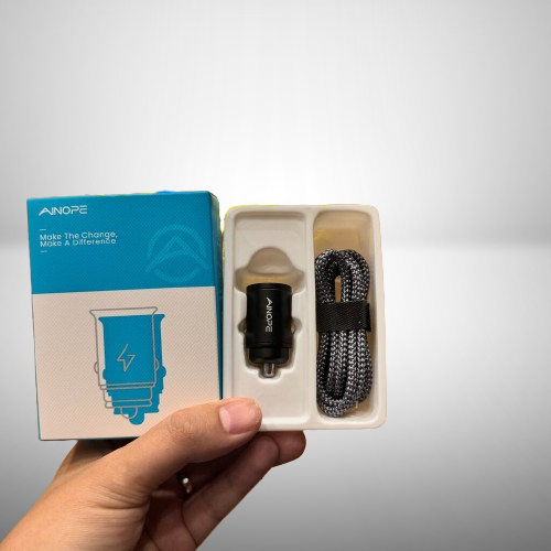 Củ sạc nhanh 36W xe hơi kèm cáp C to C AINOPE E71, hỗ trợ sạc nhanh PPS sêu nhỏ - Ảnh 8