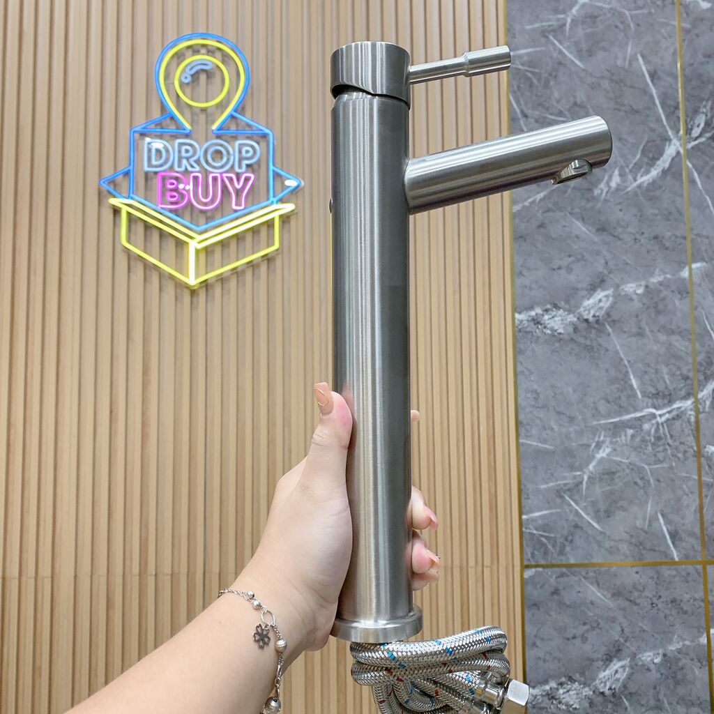Vòi chậu rửa mặt loại cao SUPOR 210124-02-LS