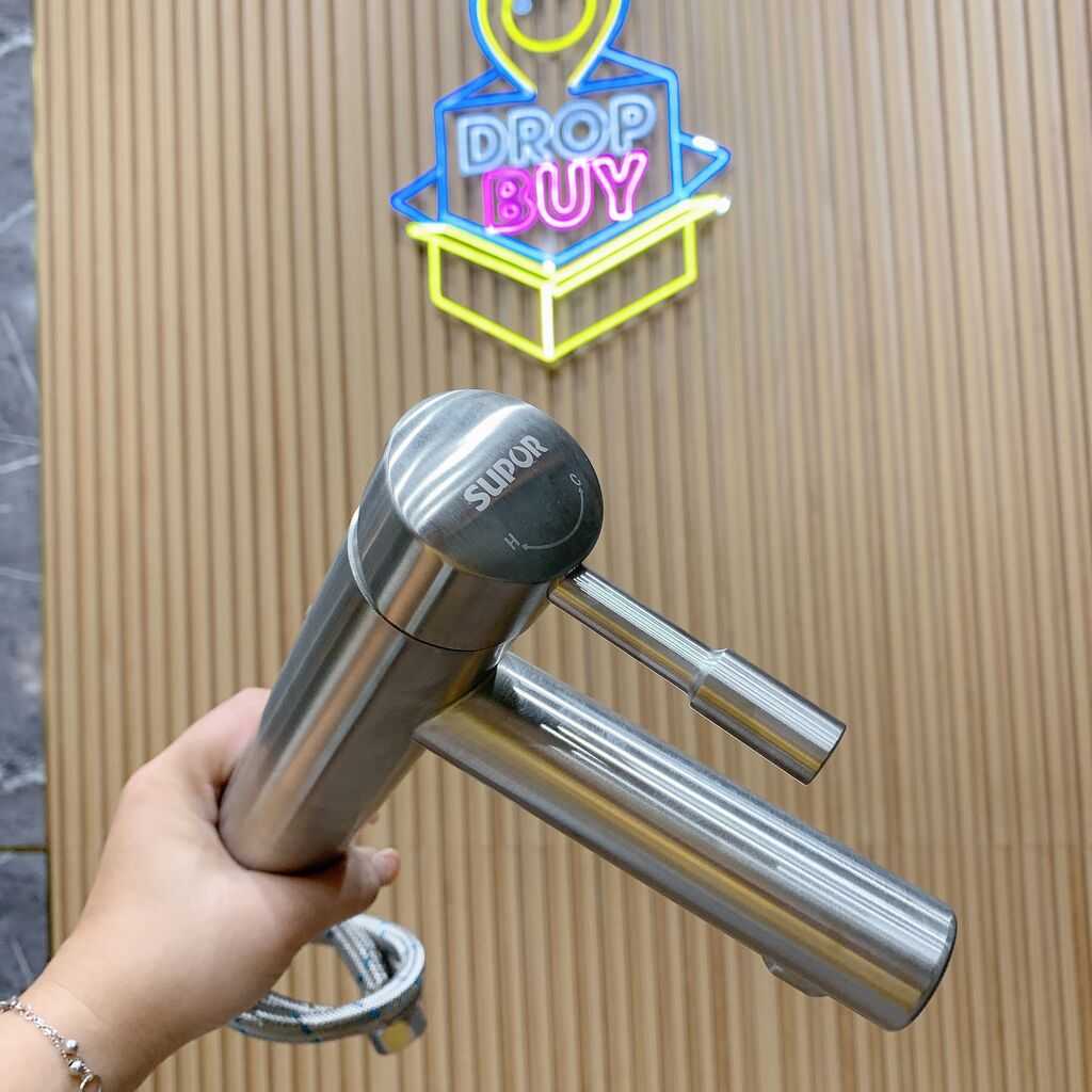 Vòi chậu rửa mặt loại cao SUPOR 210124-02-LS - Ảnh 7