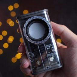 Loa Bluetooth Toocki - Transparent Mecha Wireless Speaker (Model: K07) có TWS…