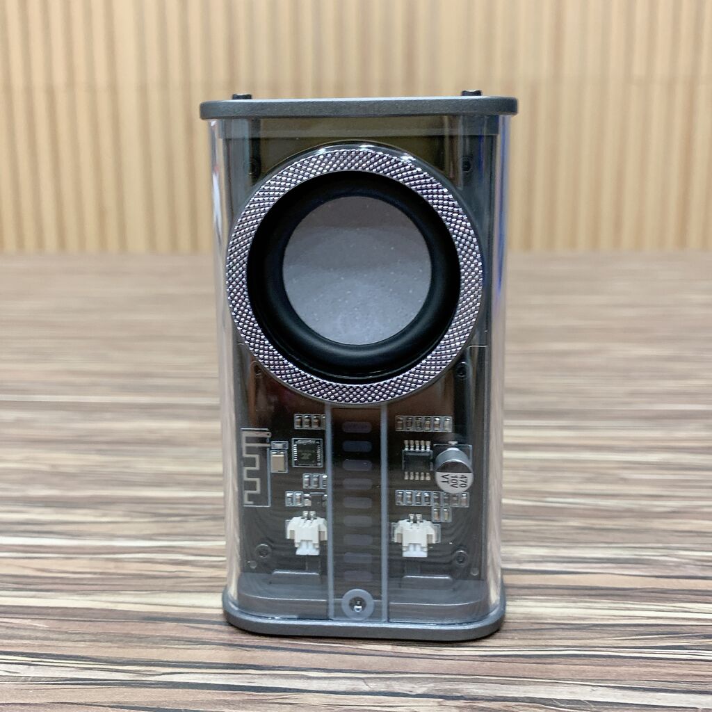 Loa Bluetooth Toocki Transparent Mecha Wireless Speaker (Model: K07) có TWS - Ảnh 3