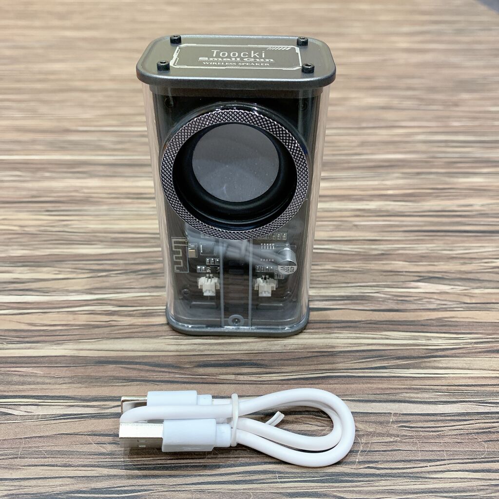Loa Bluetooth Toocki Transparent Mecha Wireless Speaker (Model: K07) có TWS - Ảnh 9