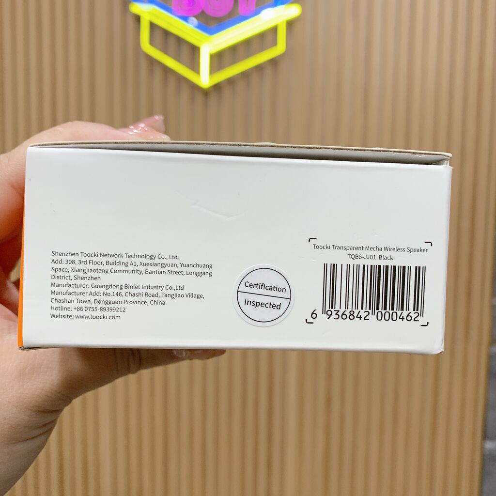 Loa Bluetooth Toocki Transparent Mecha Wireless Speaker (Model: K07) có TWS - Ảnh 6