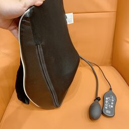 Gối massage hãng AUX bi đá nóng, có bơm thơi ( GL-27Z / GL-26Z)