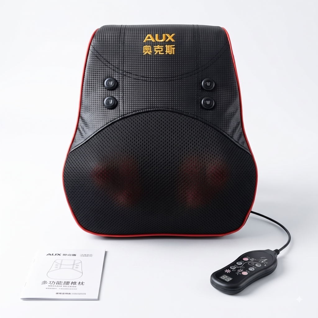 Gối massage hồng ngoại đa năng AUX-AY01 / D-0003 thực tế Gối massage hồng ngoại đa năng AUX-AY01 / D-0003 - Góc chụp chi tiết thực tế 4