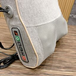Gối massage MEILING - ZM02, Massage 3D có bi đá nóng,
