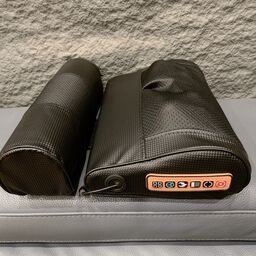 Gối massage lưng đa năng AUX AB01 - J, bi đá nóng