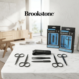 Bộ bấm móng tay, dũa, kéo … 7 món chính hãng Brookstone ( Mỹ )