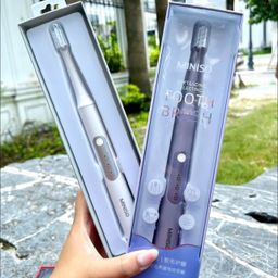  Bàn chải điện MINISO, chống nước IPX7, 3 chế độ, rung sóng âm 