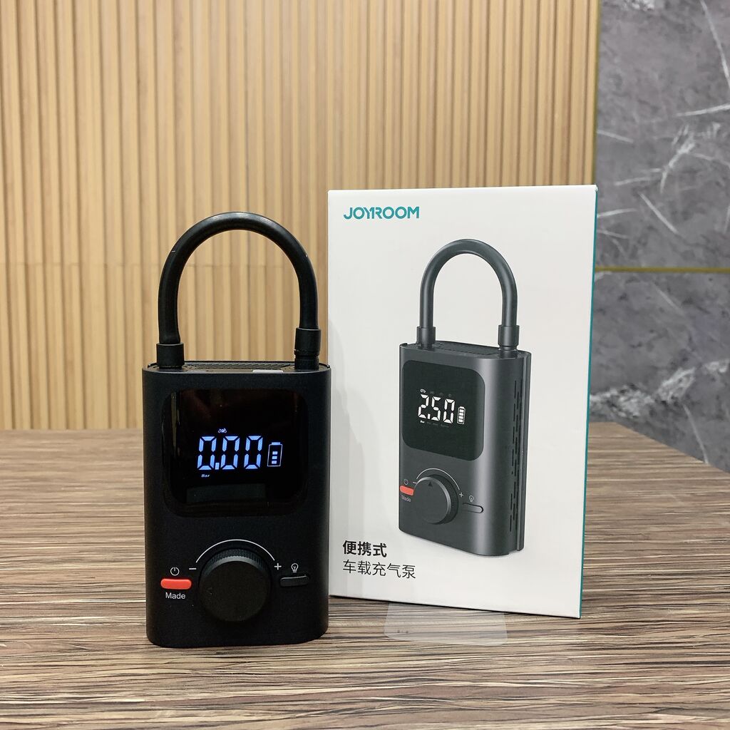 Máy bơm lốp xe hơi JOYROOM CP121 không dây ( sạc Pin )
