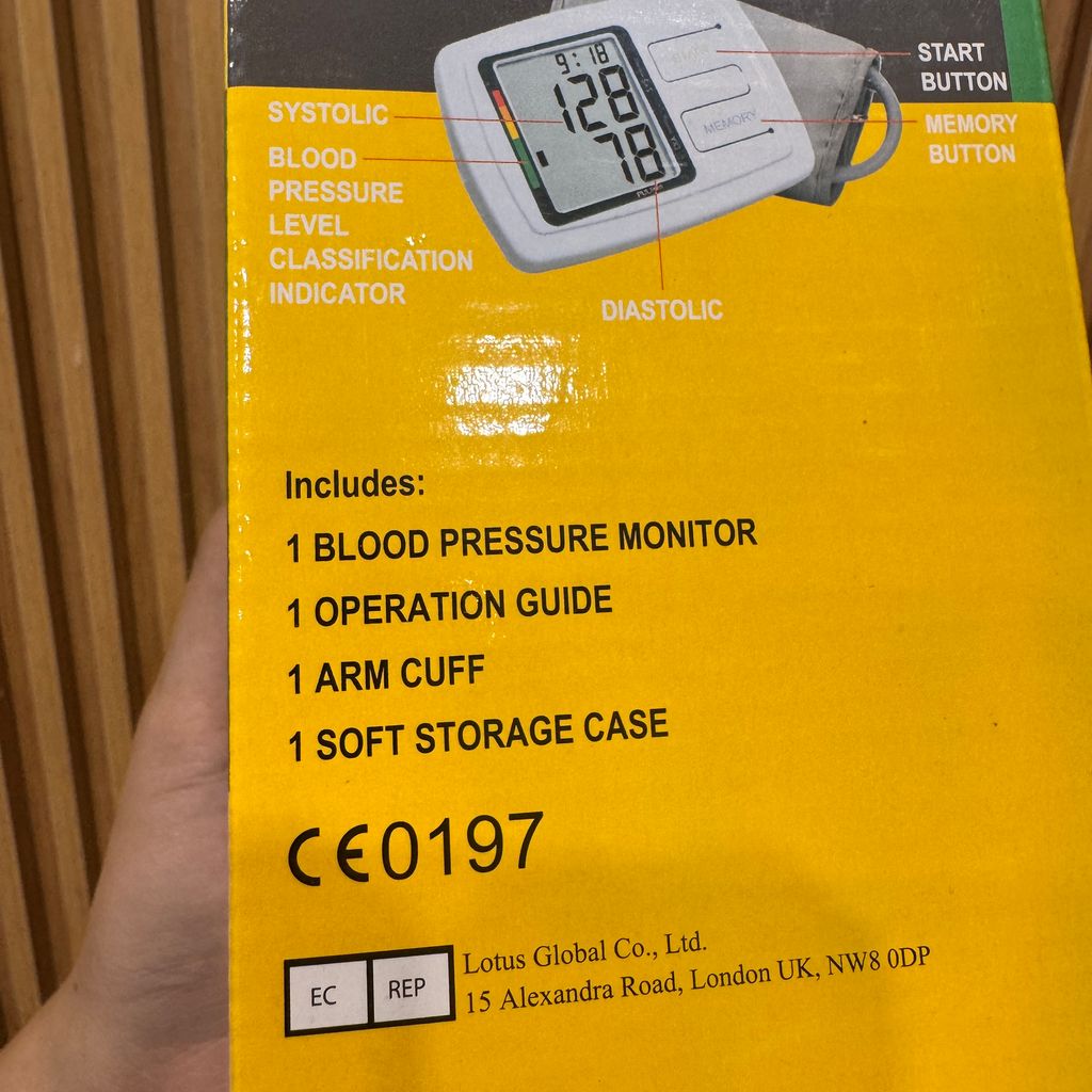 Máy đo huyết áp điện tử Andon KD-556 ( Anh Quốc ) - Ảnh 3