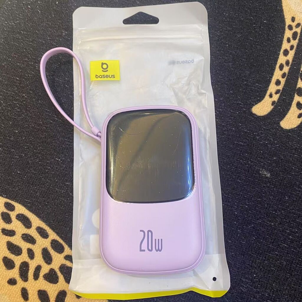 Pin Dự Phòng Baseus Airpow 20.000mAh sạc nhanh 20W liền dây cáp Lightning - Ảnh 7