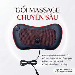 Gối massage cổ vai gáy hồng ngoại BENBO AM - 238G ( Hộp xấu )