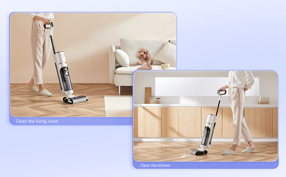 Máy lau nhà & hút bụi INXNI Z3 Pro 3 trong 1, tự sấy giẻ, diệt khuẩn - Ảnh 7