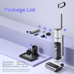 Máy lau nhà & hút bụi INXNI Z3 Pro 3 trong 1, tự sấy giẻ, diệt khuẩn (hàng hoà…
