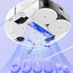 Robot hút bụi lau nhà INXNI U1 PRO tự giặt, sấy khô giẻ, khử khuẩn ion bạc, bả…