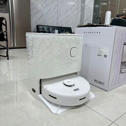 Robot hút bụi lau nhà INXNI U1 PRO tự giặt, sấy khô giẻ, khử khuẩn ion bạc, bả…
