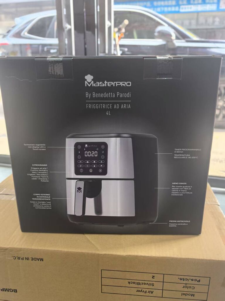 {Order 10/11} Nồi chiên không dầu 4L Masterpro by Benedetta Parodi ( thương hiệu Italy ) - Ảnh 4