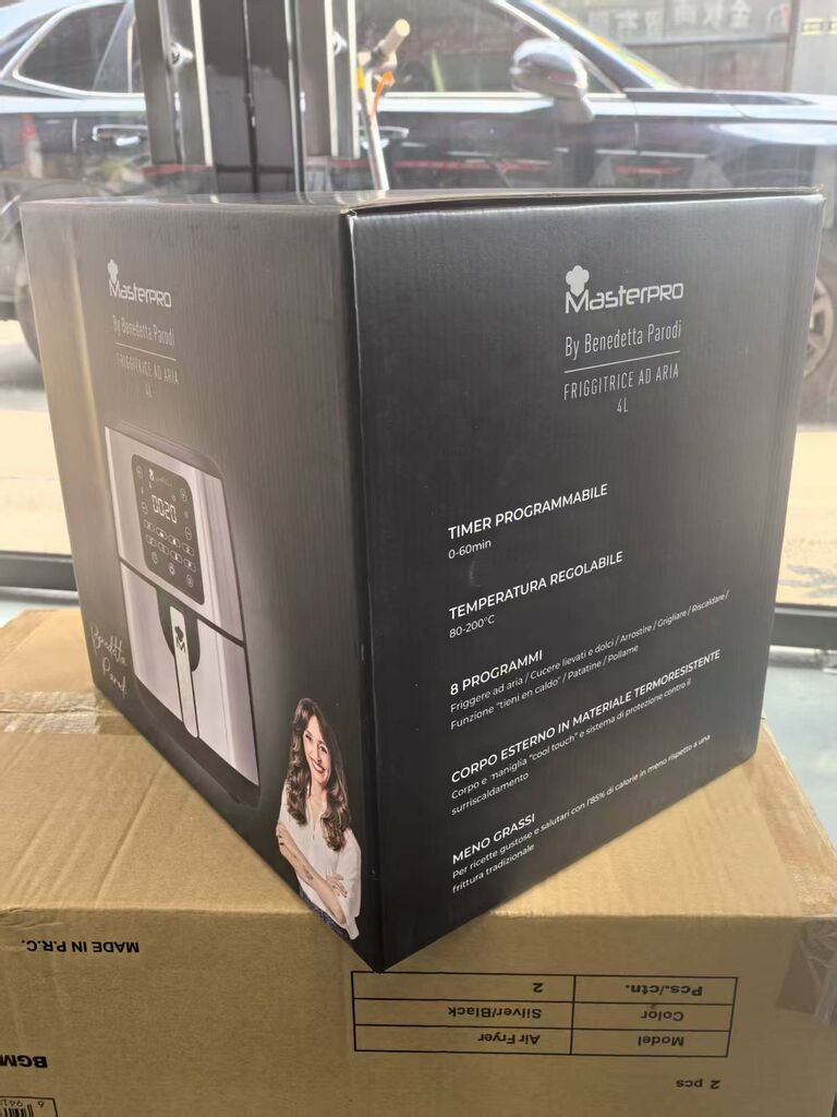 {Order 10/11} Nồi chiên không dầu 4L Masterpro by Benedetta Parodi ( thương hiệu Italy ) - Ảnh 3