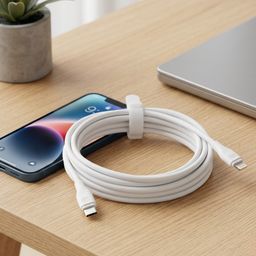 Dây cáp sạc nhanh iPhone C to Lightning Hyundai ( ko hộp )