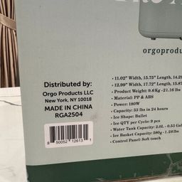 Máy làm đá viên để bàn Orgo – The Aspen ( hàng Walmart Mỹ )