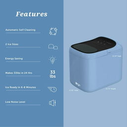 Máy làm đá viên để bàn Orgo – The Aspen ( hàng Walmart Mỹ )